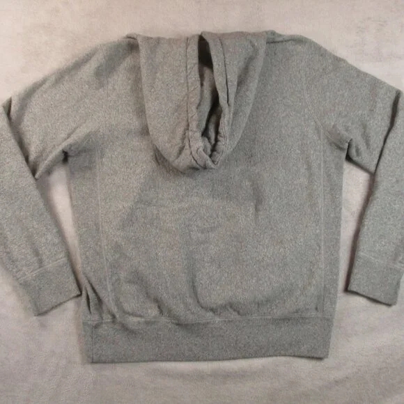 Noah NYC Core Classic Hoodie Men Large Heather Grey Pullover Embroidered Hiking - Picture 9 of 15